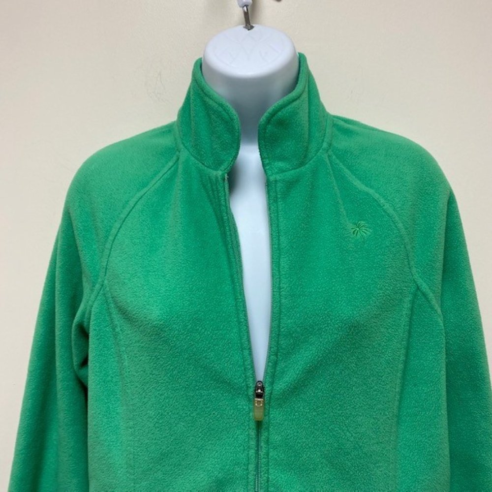 Lilly Pulitzer Fleece Spring Fall Jacket size Small - Picture 3 of 7